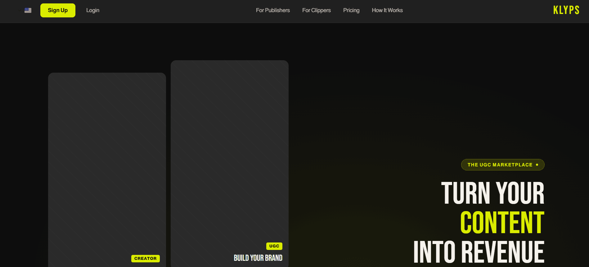 Klyp screenshot